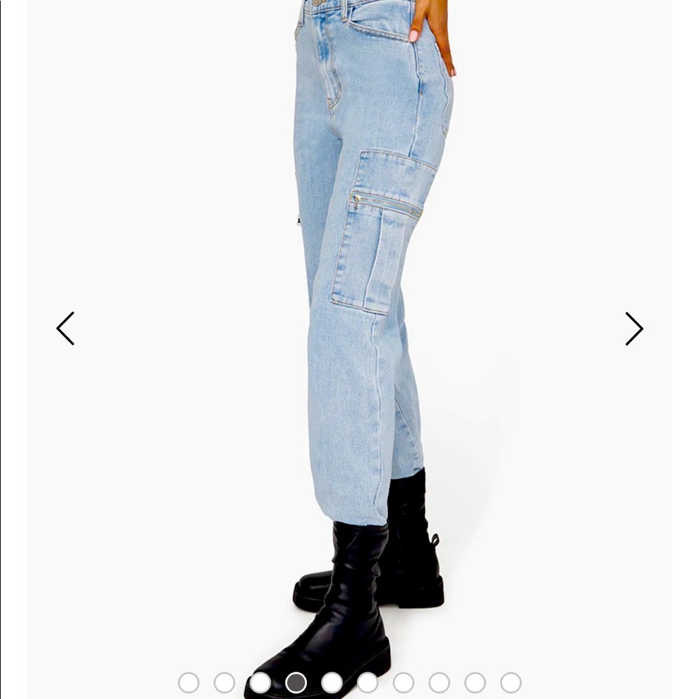 NWT We Wore What Cargo Jeans